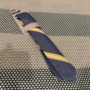 Damien + Hastings Skinny Tie NWT Blue